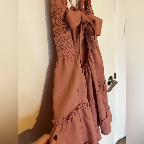 Pink Dress with Bow - Picture 4 of 5